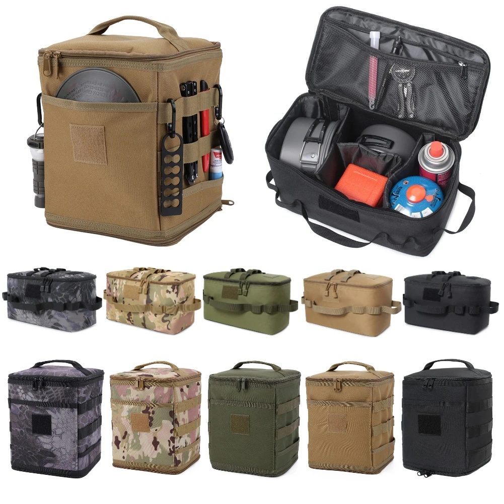 Camping Hiking Cooking - Taktische Tasche Camping Aufbewahrungstasche Kochutensilien Organizer