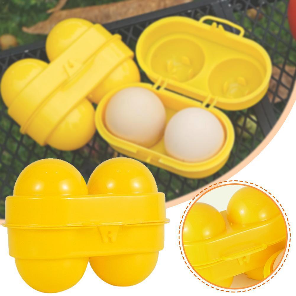 Camping Cooking Organizer - 2 Gitter Ei Aufbewahrung sbox Behälter