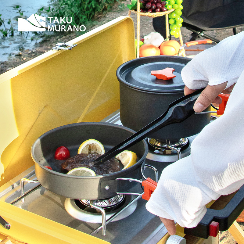 Camping-Kochgeschirr-Set Outdo – Camping Cooking Organizer Bewertung und Preis